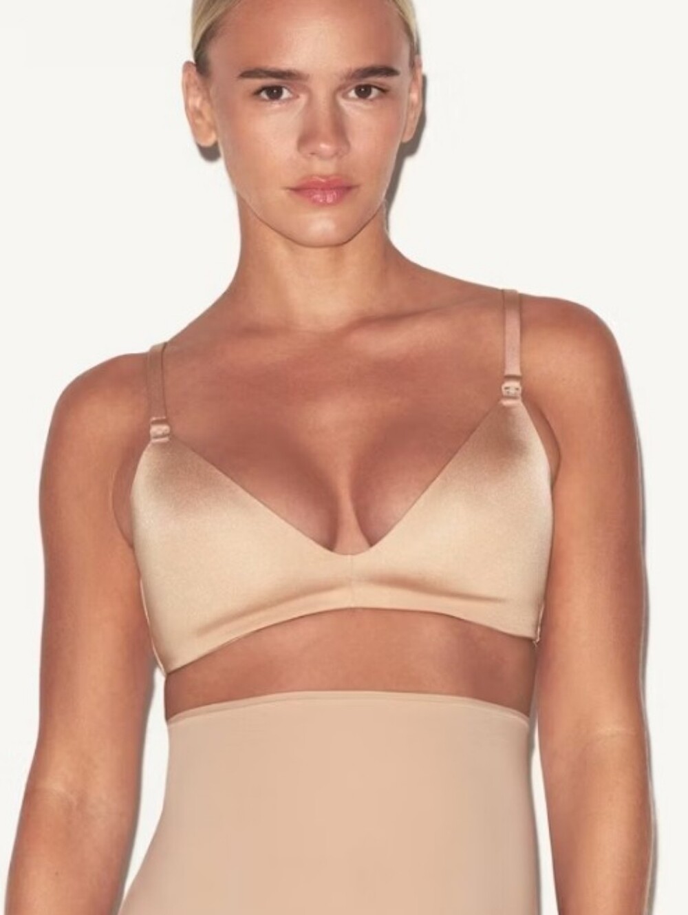 Skims Wireless Form Maternity Nursing Bra - Clay Biege - NWT - 38DD